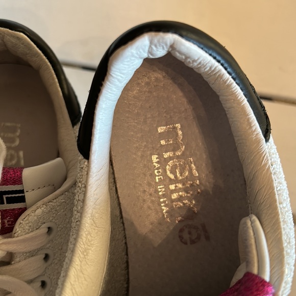 MELINE made in Italy white glitter runners size 36 (US 6) - Picture 10 of 11